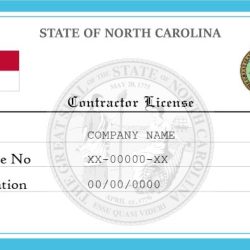 Nc general contractor license practice test